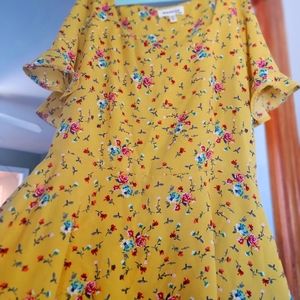 Womens peplum top size LG